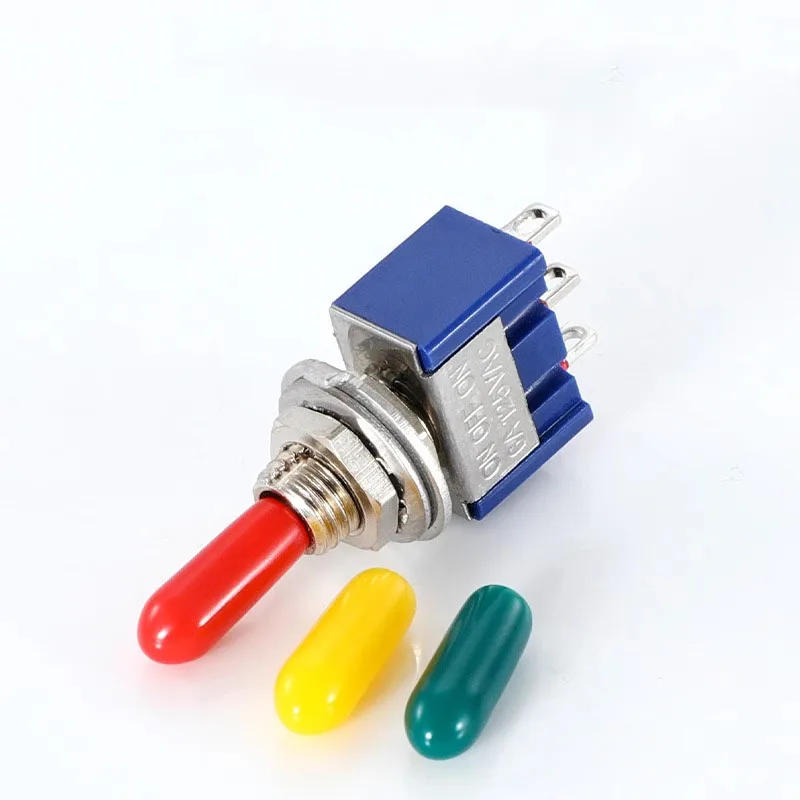 Description Picture 5 of item50Pcs Rubber Sheath Cap Cover Forming For Miniature Mini Bat Toggle Switch MTS-102/103/202/203