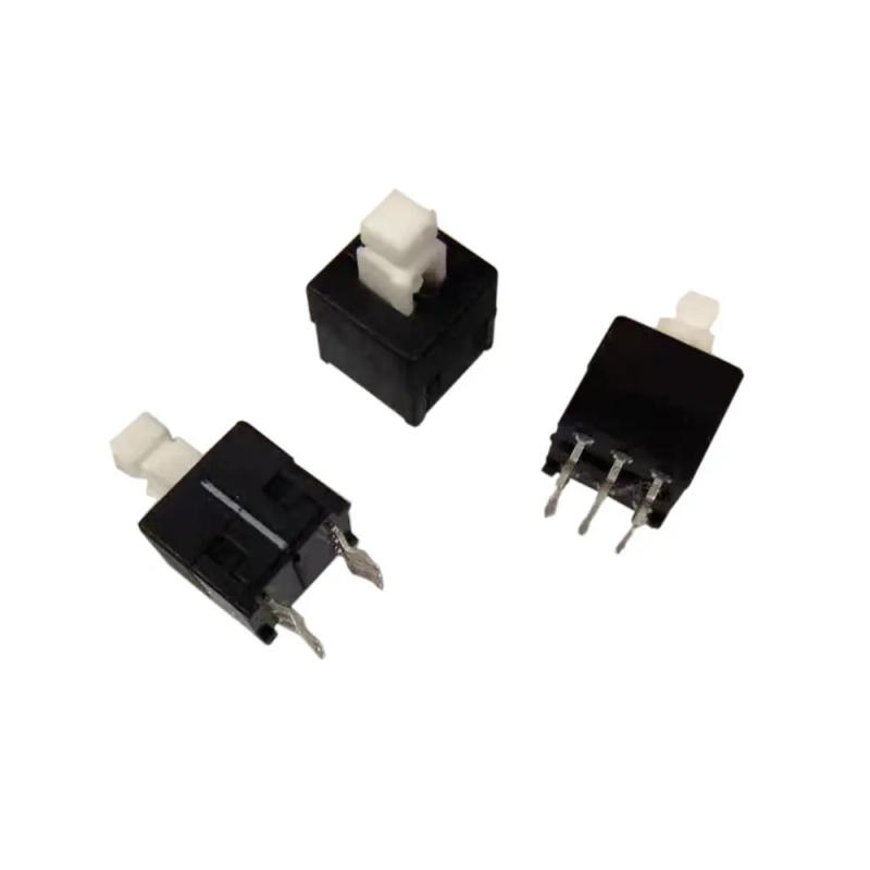 Description Picture 2 of itemStage Lighting DMX Console Mixer Button Self-locking Switch Double Row 6 Pins 12 Pins 8.5 x 8.5mm Key Switche