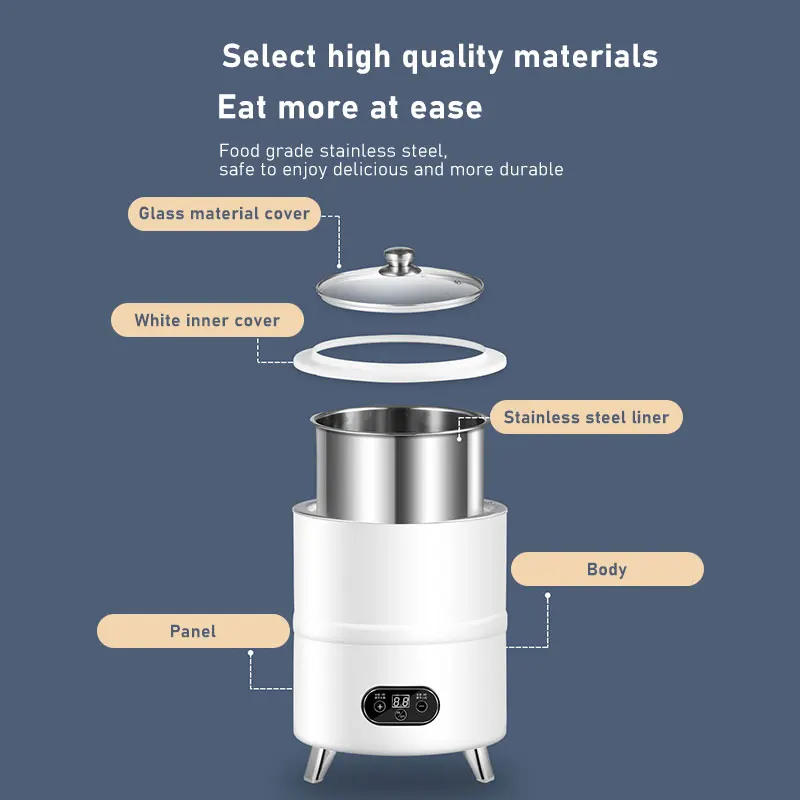 Description Picture 5 of item8L and 12L Yogurt Fermenter Electric Greek Yogurt Maker Home Appliances Made of Stainless Steel