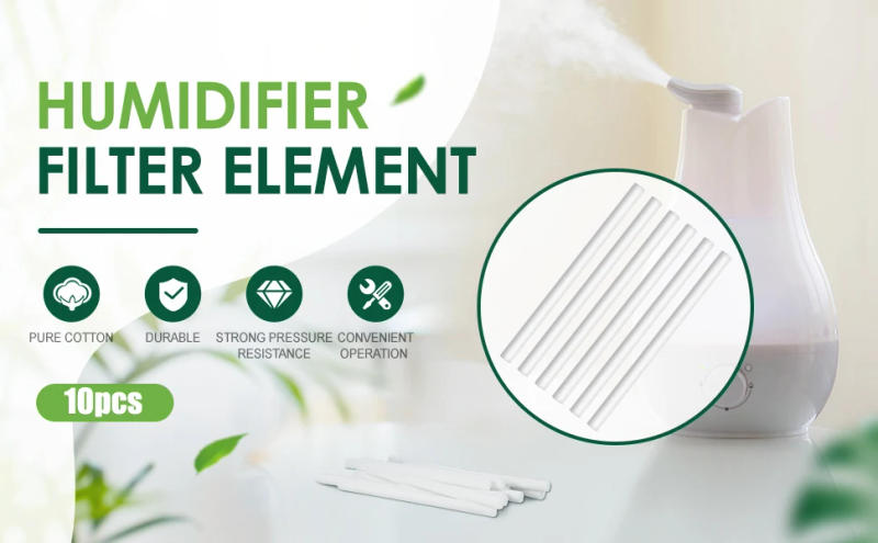 Description Picture 2 of item10Pcs/Pack Multi-size Humidifier Filter Replacement Cotton Sponge Stick for Humidifier Aroma Diffuser Mist Maker Air