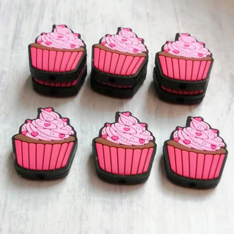 Description Picture 3 of item10pcs Baby Silicone Beads BPA Free Food Grade Silicone DIY Pacifier Chain Focal Beads  Newborns Teething Toys Jewelry Accessorie