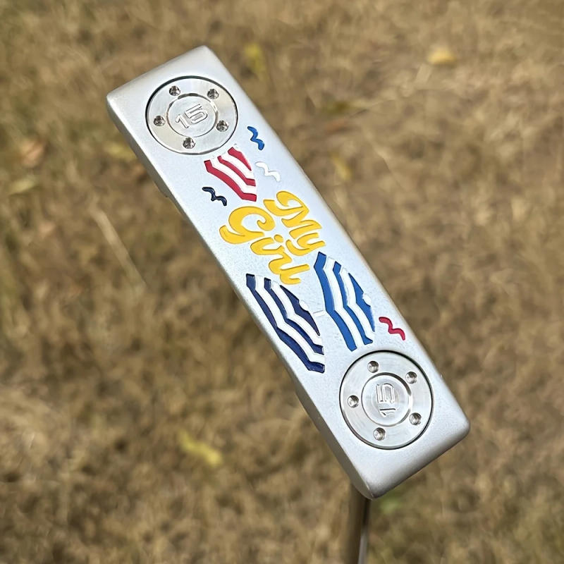 Description Picture 2 of item1pc Sunshine Beach Wave Golf Putter Golf Club 32 33 34 35 36 inches, head cover, limited quantity, golf club - improves ball spe