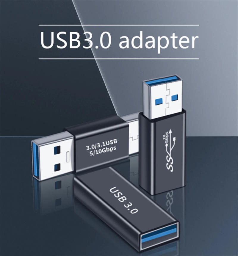 Description Picture 2 of itemUSB 3.0 Extension Plug USB 3.0 Connector USB To USB Adapter 5Gbps Gen1 Male to Male Female USB Converter SSD HDD Cable Extender
