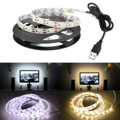 SMD Led Strip Lights TV Backlight Kitchen Led Light Tape Usb 5V Cabinet Diode Light Flexible Lamp Tape Decoration Night Lighting