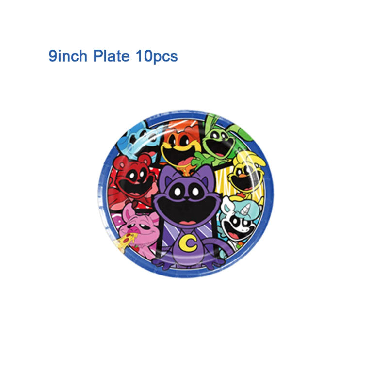 Description Picture 3 of itemSmiling Critters Theme Birthday Party Decoration Set Balloons Banner Cake Topper Background Set Supplies For Kids Baby Shower