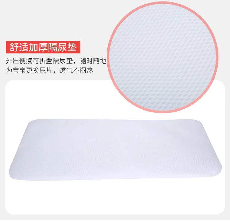 Description Picture 6 of itemFolding Mommy Bag Multipurpose Portable Folding Crib Bed Large-capacity Baby Backpack Female Mommy Outting Bag Diaper Bags