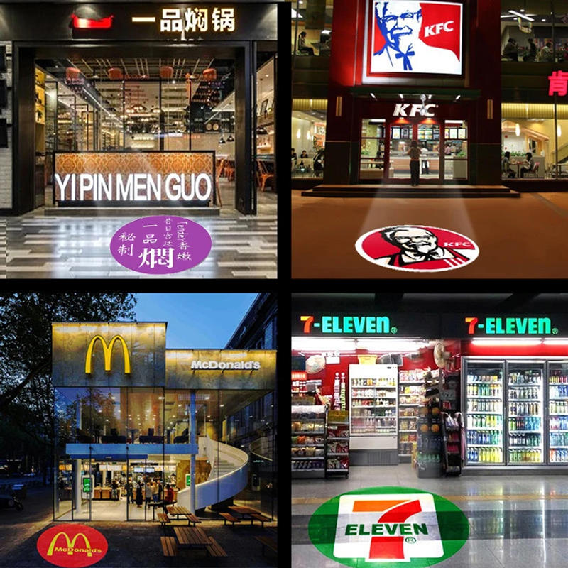 Description Picture 6 of itemCustom GOBO LOGO waterproof outdoor advertising projector light