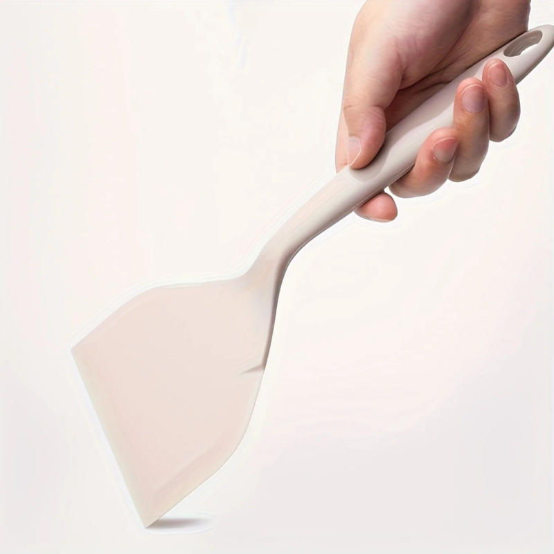 Description Picture 3 of item1/2pcs Nonstick Pancakes Shovel Turner Silicone Omelette Spatula For Eggs Fish Pancake Pizza Steak - Wide Heat-Resistant Kitchen