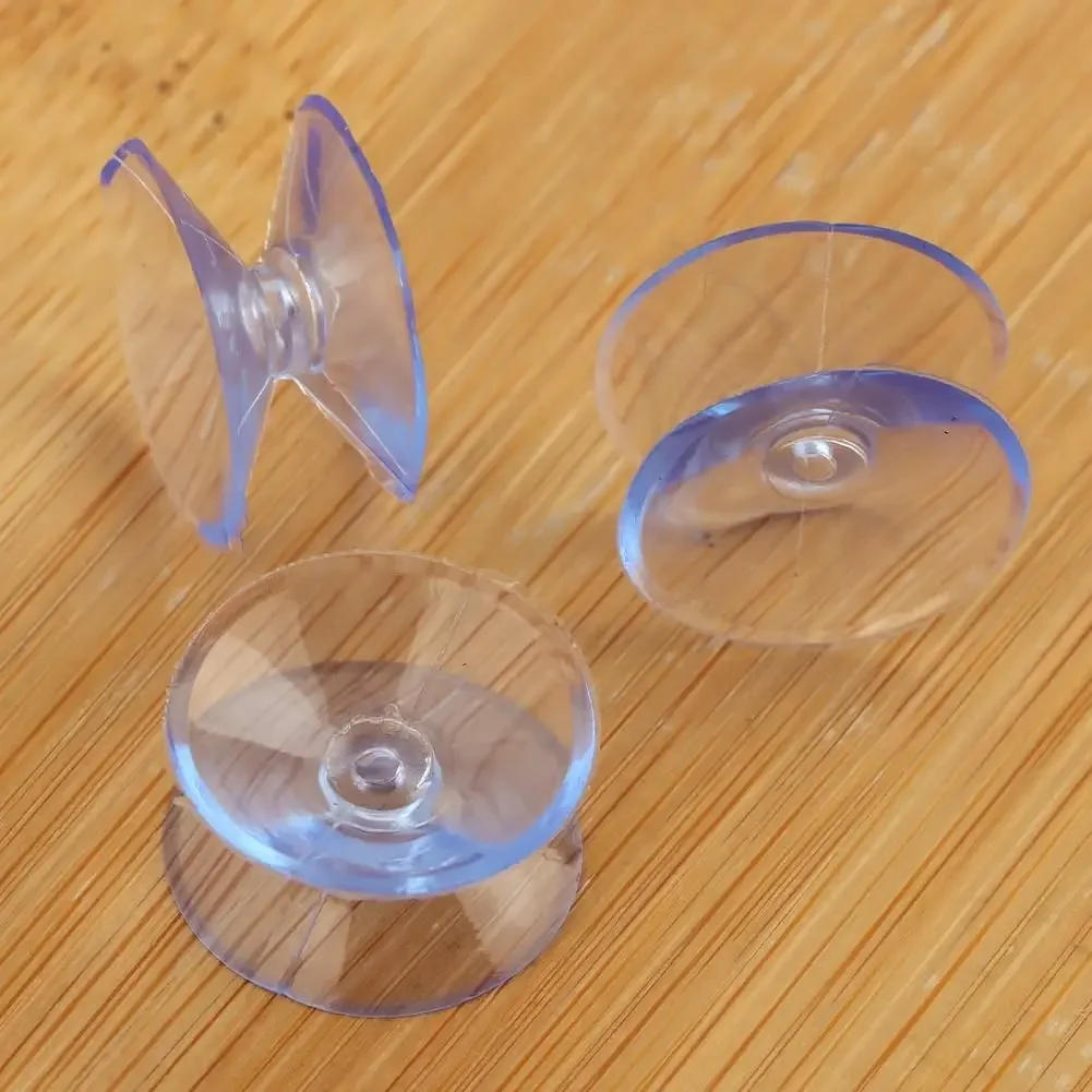Description Picture 4 of item30/1Pcs Double Sided Suction Cups Table Tops Mini Clear Spacer Transparent Hanger Hook Glass Car Window Anti-Slip Sucker Pads