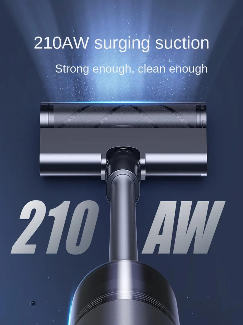 Description Picture 2 of itemShunzao Z15Pro handheld wireless vacuum cleaner household appliances large suction suction mop integrated cleaning machine