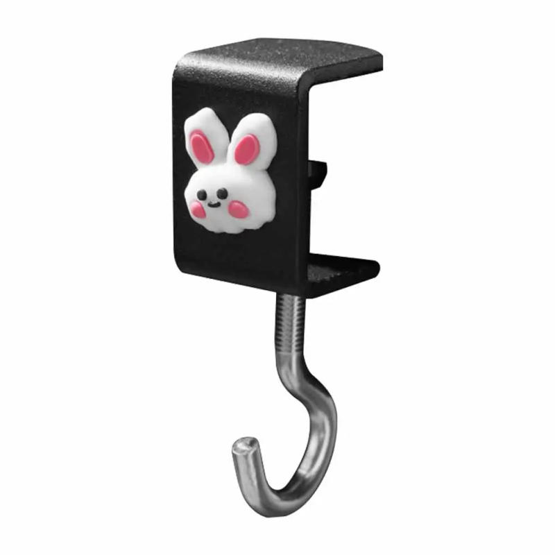 Description Picture 3 of itemAdjustable Desk Edge Hook Gaming Headset Bag Hanger Backpack Storage Hanging Hook Holder Punch-free Home Office Organizer 