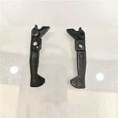 2PCS Plastic Door Lock Hooks Replacement Door Buckle Hooks for Midea/Galanz Microwave Oven Accessories