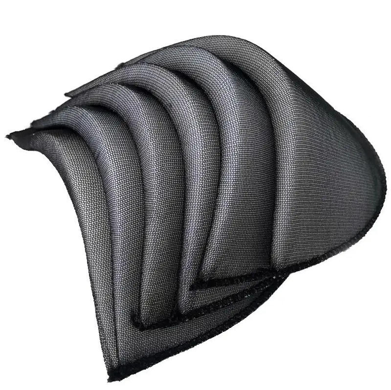 Description Picture 6 of item1pair 1cm Soft Good Ductility White Black Comfortable Sponge Shoulder Pad Sew Shirt Coat Sweater Decorate Supplies