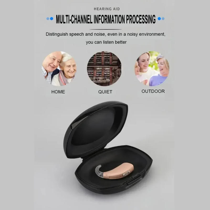 Description Picture 4 of itemRexton Hearing Aid 120dB Origina For Severe Deaf 8 Channels Rexton Programmable Hearing Aid for Deafness High Quality Ear Care