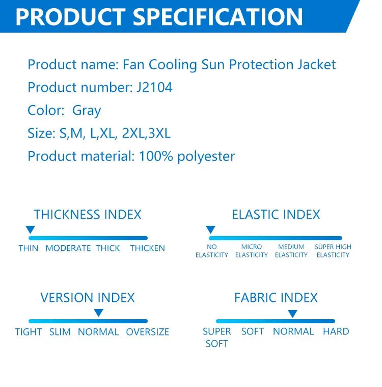 Description Picture 4 of itemCooling vest Air Condition Clothes Ice vest Outdoor Work Clothes Hiking Sleeveless Jacket Men Vest fan 5V 12V 3-Speed USB Cable