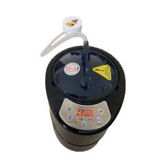 Black Steam Generator 220V/110V  EU US Plug 2000W Upgrade Capacity 4.2L Steamer Pot for Sauna Barrels  Large Water Vapor