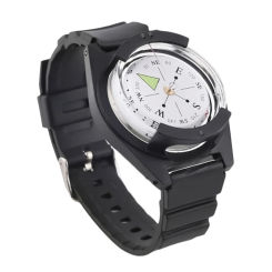 Wrist Type Compass Portable Waterproof High Precision Wrist Watch Compass