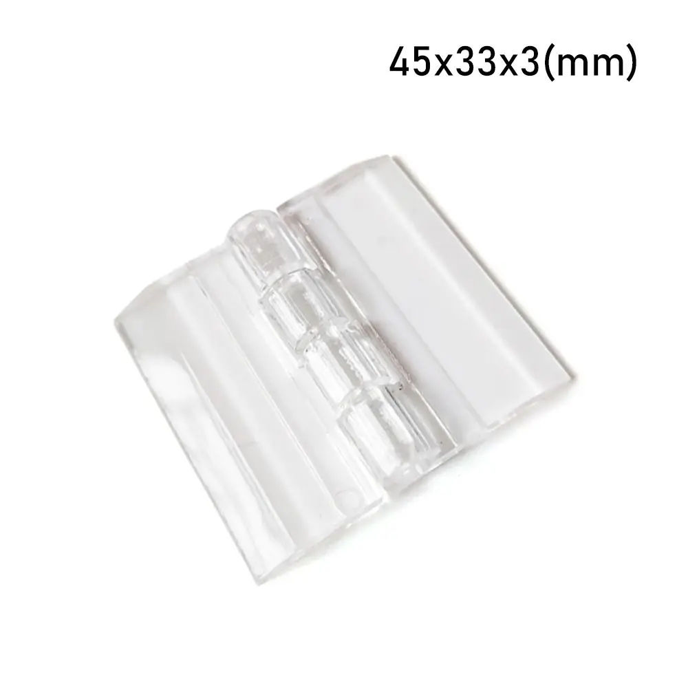 2Pcs Transparent Plastic Folding