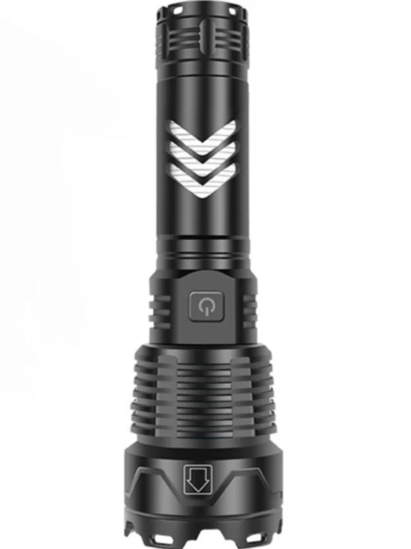 Description Picture 6 of itemNew XHP360 super large light bead portable high-power LED searchlight multi-function working light outdoor camping fishing light