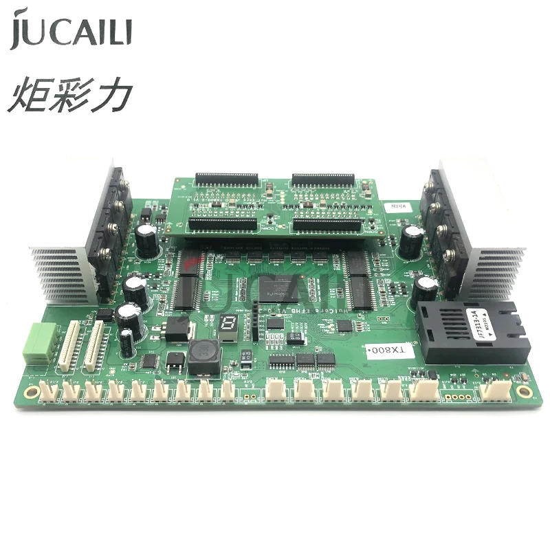 Description Picture 3 of itemJucaili large format printer Huicore TX800 double head carriage board optical fiber Version for Epson tx800 head board