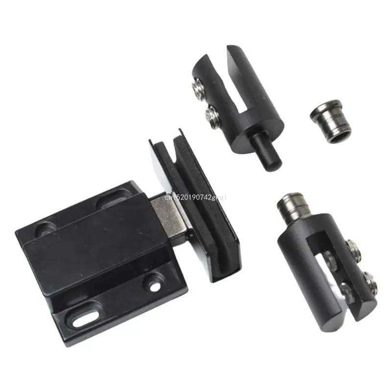 Description Picture 5 of itemGlass Door Pivots Hinges with Single Swinging Motion Top & Bottom Mount Brass Single Door Top & Bottom Pivots Hinges set