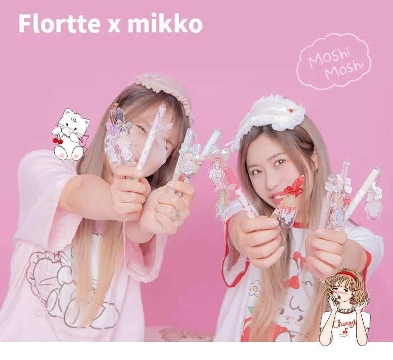 Description Picture 5 of itemFLORTTE Colourful Waterproof Eyeliner Pencil Aegyosal 10 Colors Long-lasting Waterproof And Smudge-Free Makeup