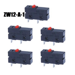 5PCS ZW12-A-1 Micro Switch 1NO1NC 10mm x 20mm Reset Switch 2Pin 5A 250VAC Tact Switch Non Locking