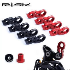 RISK Bike Rear Derailleur Hanger Extender Converter Extension MTB Road Bicycle Frame Tail Hook Hanger Extender Cassette