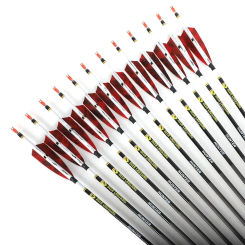 12pcs Arrow ID 6.2mm Turkey Feather Pure Carbon Arrows Spine 300 350 400 500 600 700 800 For Archery Bow Hunting Shooting