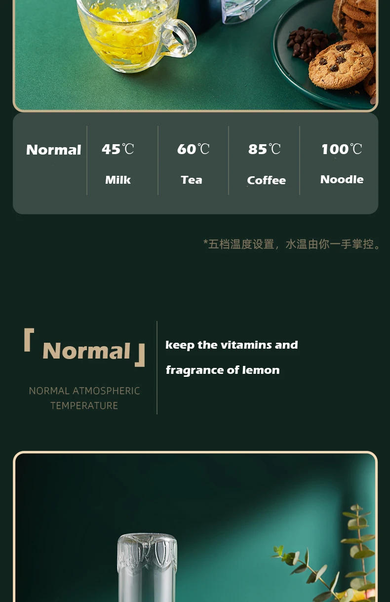 Description Picture 3 of itemDesktop Instant Automatic Multi-Speed Fast Hot Warm Electric Heater Water Dispenser Water Bottle Barreled Gallon Pump 220V