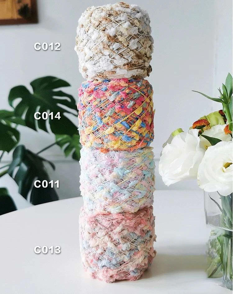 Description Picture 2 of itemOriginal Mixed Color Wool Colored Dots, Bean Yarn, Wool Ball, Woven Scarf, Coat, Sweater, Handmade Yarn Material, Wholesale