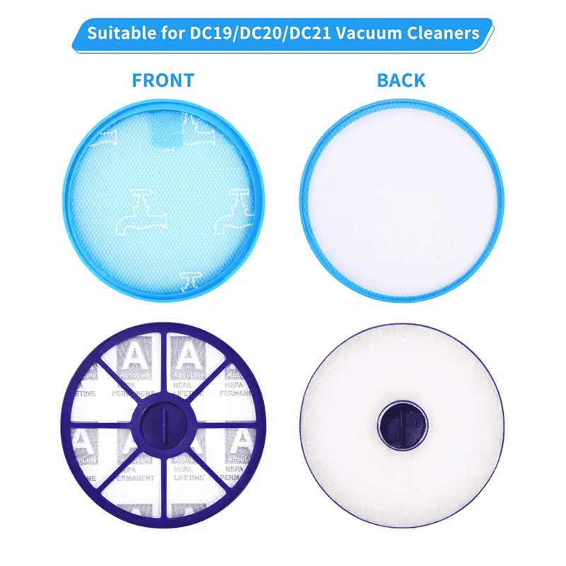 Description Picture 5 of itemYCOC-HEPA Filter Vacuum Cleaner Accessories For Dyson DC19, DC20, DC21, DC29, Replacement Filter For Upper And Lower Motor