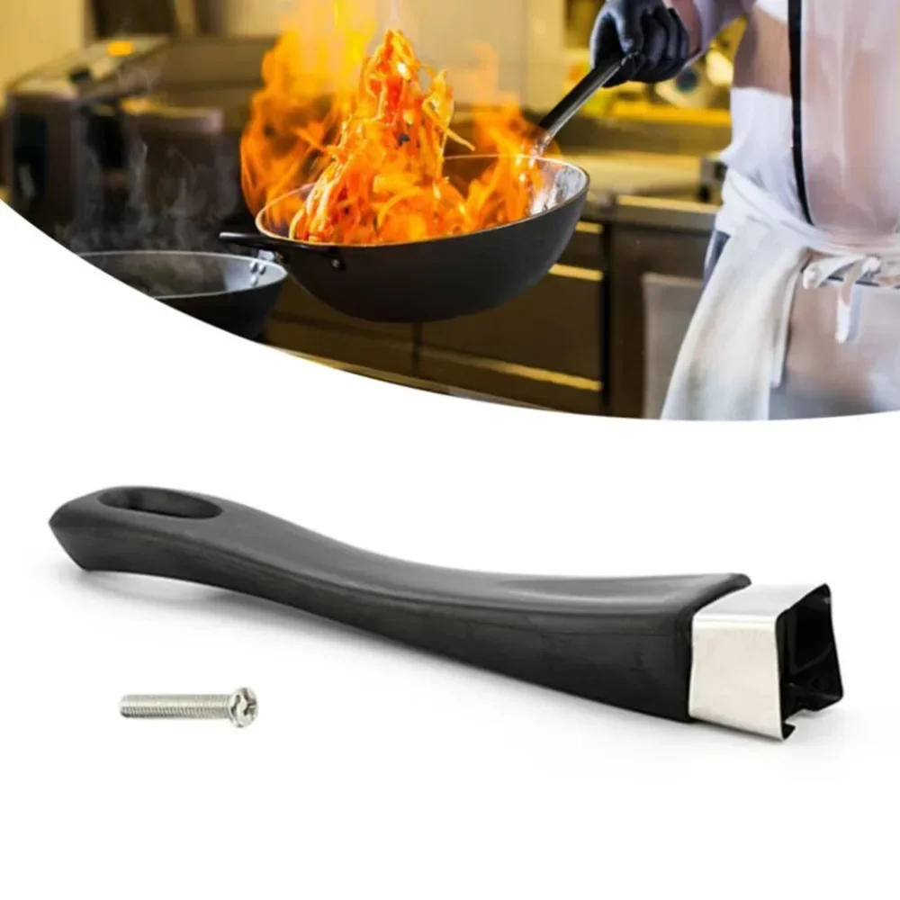 Description Picture 6 of item1Pc Pot Replacement Handle Heat Resistant Bakelite Insulation For Pan Cookware Repair Replace Kitchen Hardware Accessories