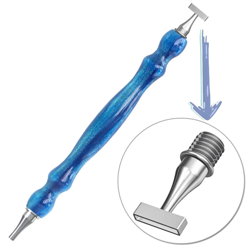 Description Picture 5 of itemDiamond Painting Pen Accessory Tool,Thin Threaded Stainless Steel Multi-Place Tip,Resin Diamond Painting Pen for DIY Diamond Art