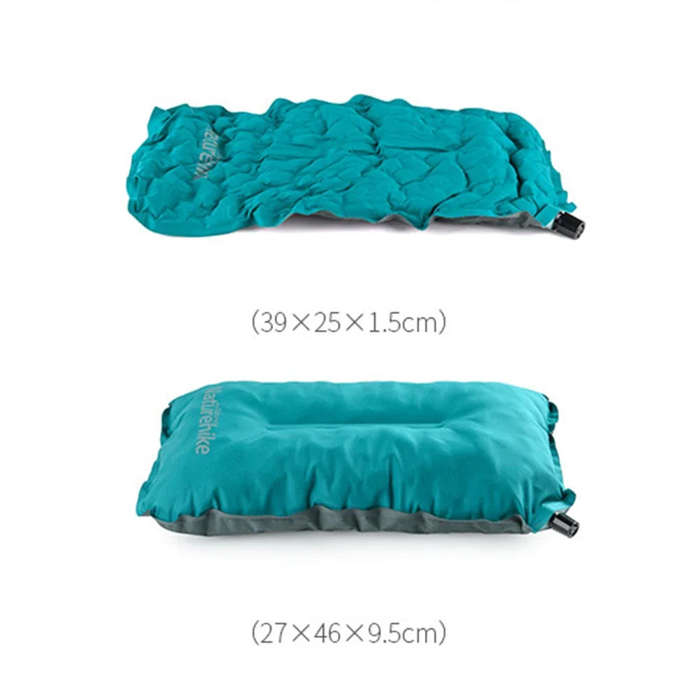 Description Picture 4 of itemCamping Travel Sponge Pillow, Ultralight Inflatable Pillow Lightweight for Neck and Lumbar Support, Camping and Hiking