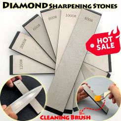 Large Diamond Sharpening Bar Knife Sharpener Stone for Professional Fixed Angle System Grindstone Kitchen Gadgets Full Size 80