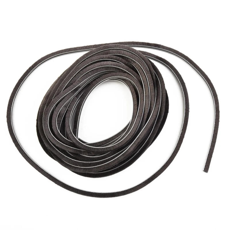 Description Picture 4 of item10M Brush Strip Door Window Sealing Strip Sliding Wardrobe Door Sound Insulation Dust Sealing Strip 5mm X 6mm