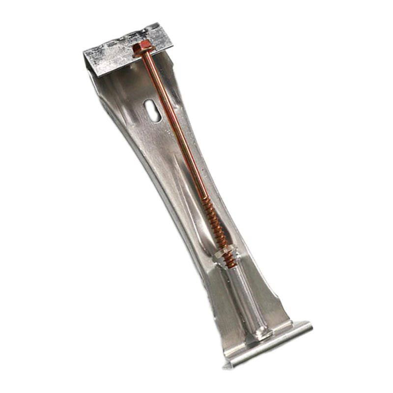 Description Picture 4 of item5" Inch K Style Aluminum Gutter Hanger W/ Clip Screw Attached For Roof Construction HOME Hardware 1 Pcs