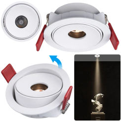 Recessed Ceiling Light 3W 5W Spot Lamp LED Recessed Lighting for Living Room Hallway Stairwell Museum Showroom