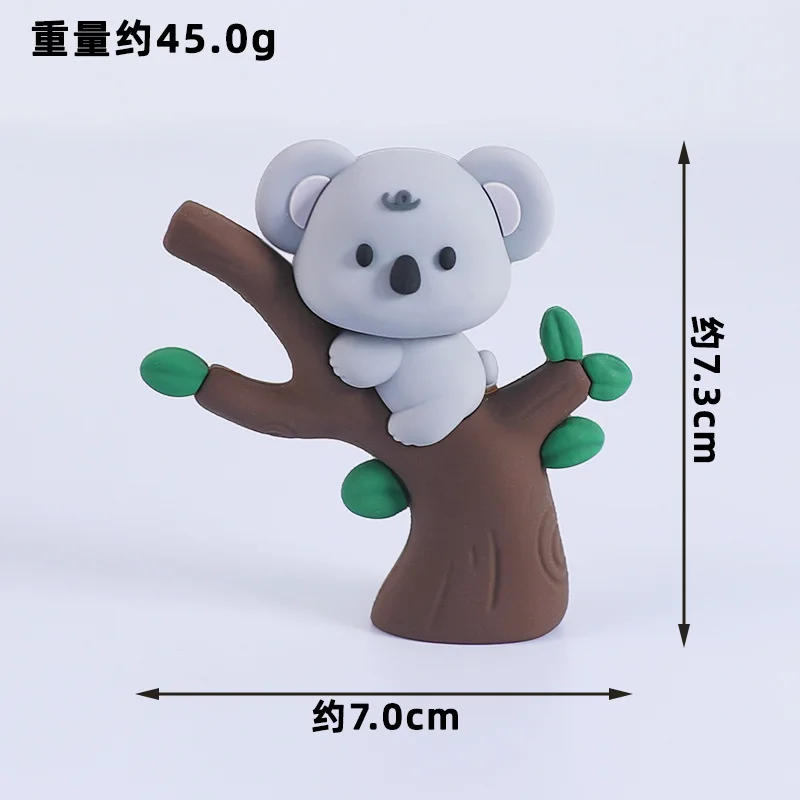 Description Picture 6 of itemFox Koala Cake Topper Jungle Safari Animals Forest Theme Party Cake Decoration Baby Shower Kids Boy Birthday Party Supplies