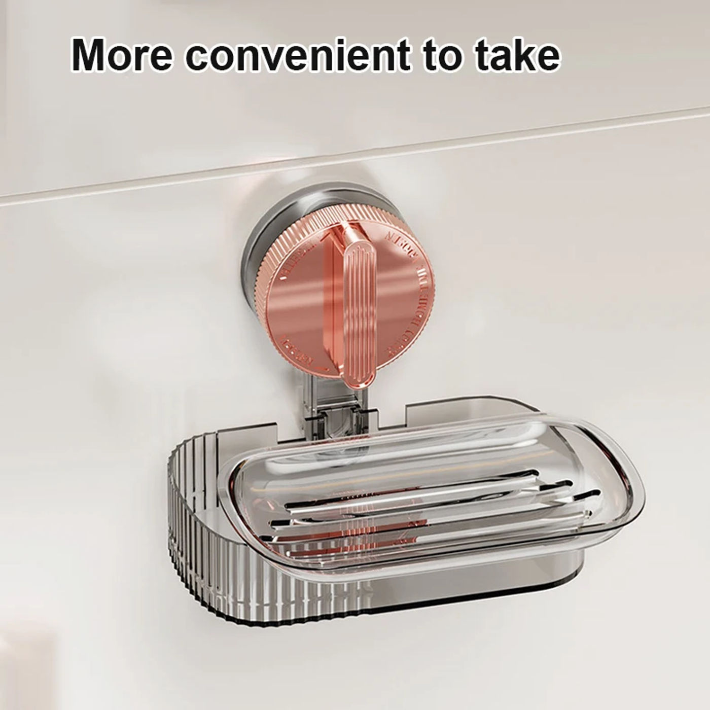 Description Picture 6 of itemSoap Dish Holder for Shower Suction Cup Wall Mounted NO-Drilling Removable Bar Soap Sponge Holder for Bathroom Bathtub Kitchen