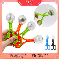 1/3/10pcs Insect Trapper Portable Nsects Catcher Tongs Outdoor Children Bug Catcher Scissor Light Special Crawler Clip Tweezers