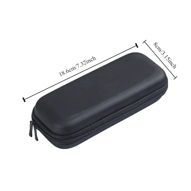 Description Picture 3 of item1pc Portable Cigar Travel Case EVA Light weight Cigar Holder Bag Zipper Carrying Case for Cigar Accessories Cool Gadget