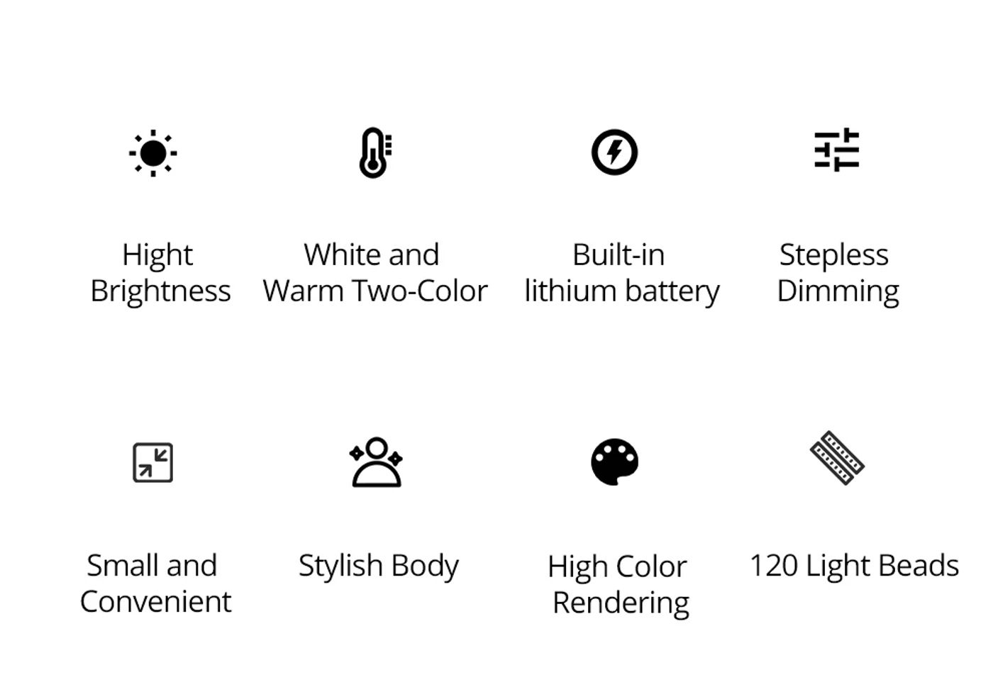 Description Picture 3 of itemIWATA GL-11 3000K-5500K Mini Bi-Color Live Light Dimmable LED Video Light Photography Studio DSLR Camera Light for Vlogging Live
