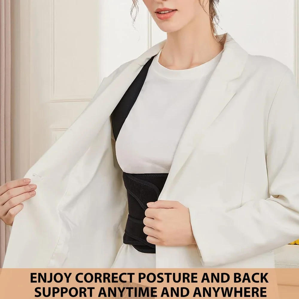 Description Picture 5 of itemPosture Corrector for Women and Men - Adjustable Back Brace & Straightener for Scoliosis, Hunchback Spine Corrector Back Support