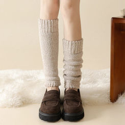 Woman Leg Warmers High Quality Autumn Winter Thick Warm Terry Socks For Women Fashion Preppy Style Knee High Socks