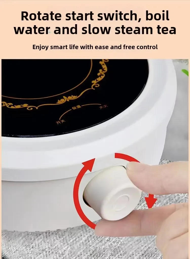 Description Picture 5 of itemElectric Induction Boiler Waterproof Plate Intelligent Hot Pot Stove Cooktop Burner Cooking Machine Heating Mini Furnace