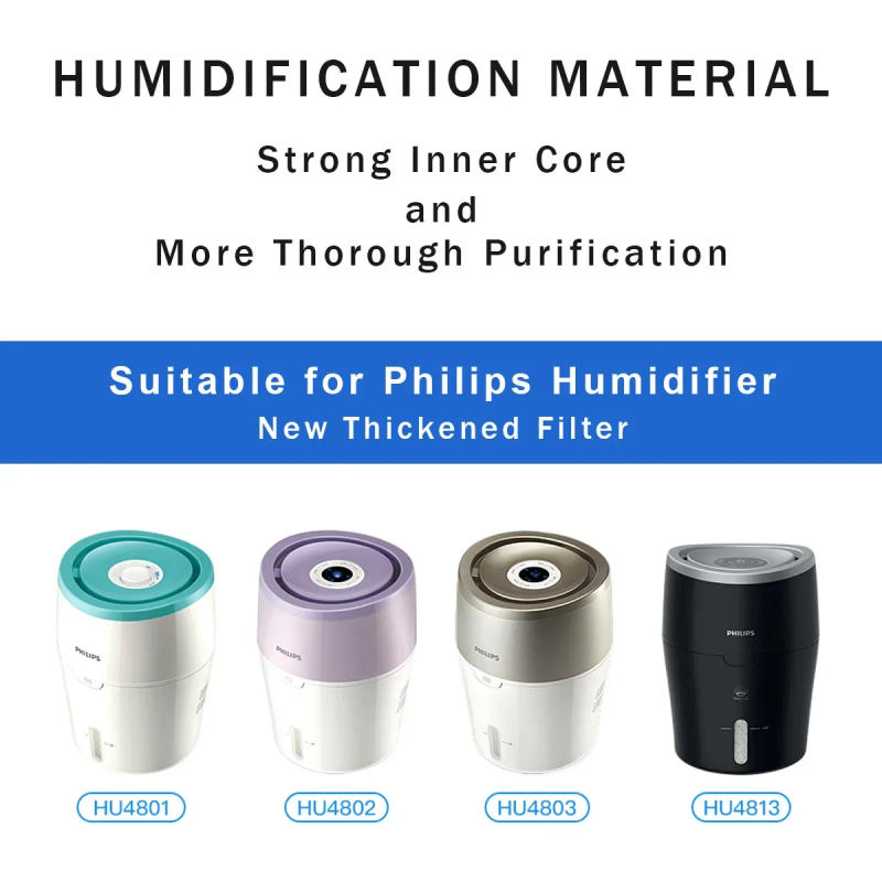 Description Picture 4 of itemAir Humidifier filters Parts Filter bacteria scale Humidifier for Philips HU4801 HU4802 HU4803 HU4811 HU4813 high quality
