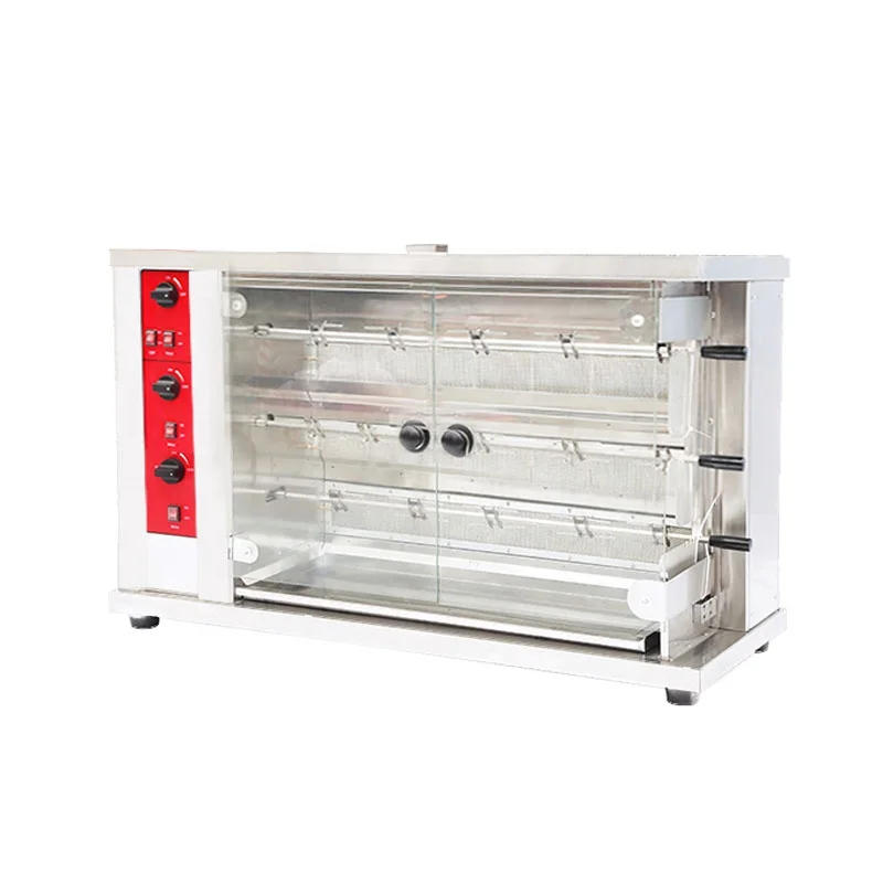 Description Picture 5 of itemCommercial Electric Chicken Rotisseries Chicken Roaster Grill for Sale Rotisserie Chicken Oven