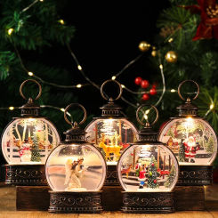 2024 New Christmas Decoration Luminous Small Wind Light, USB and Battery Operated Lantern for Home Decor, Christmas Wind Lights
